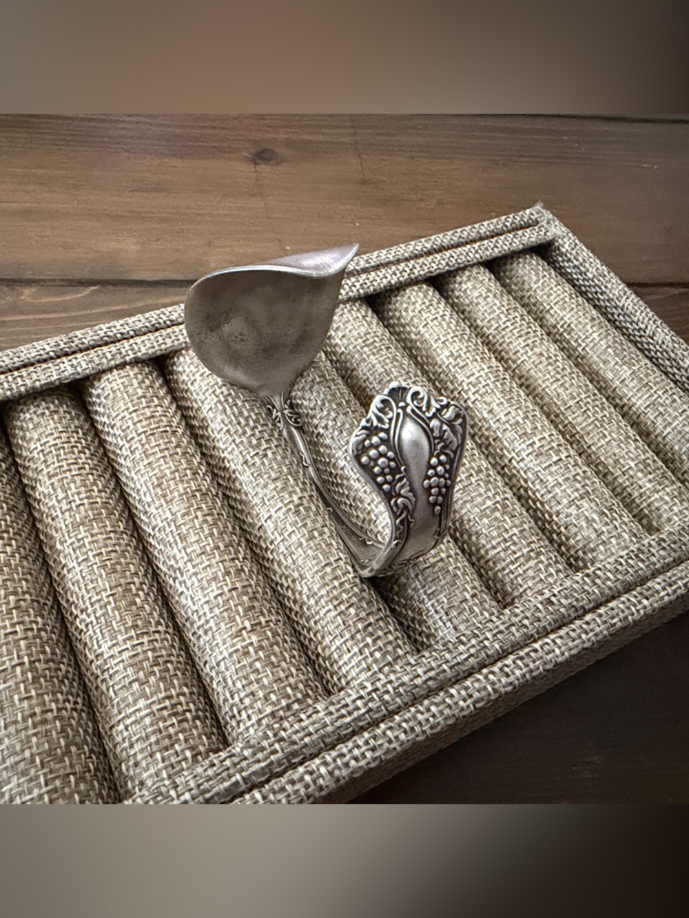 Handcrafted Vintage-Inspired Spoon Cuff Bracelet